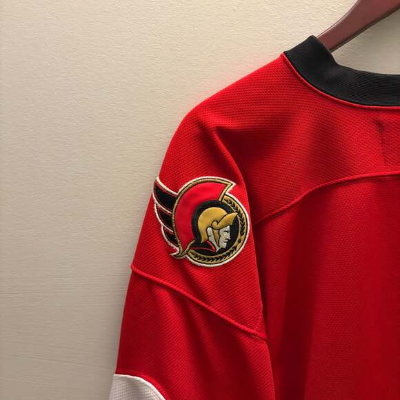 Vintage Ottawa Senators NHL Mesh Jersey Red Pro Player Size XL - Picture 4 of 9